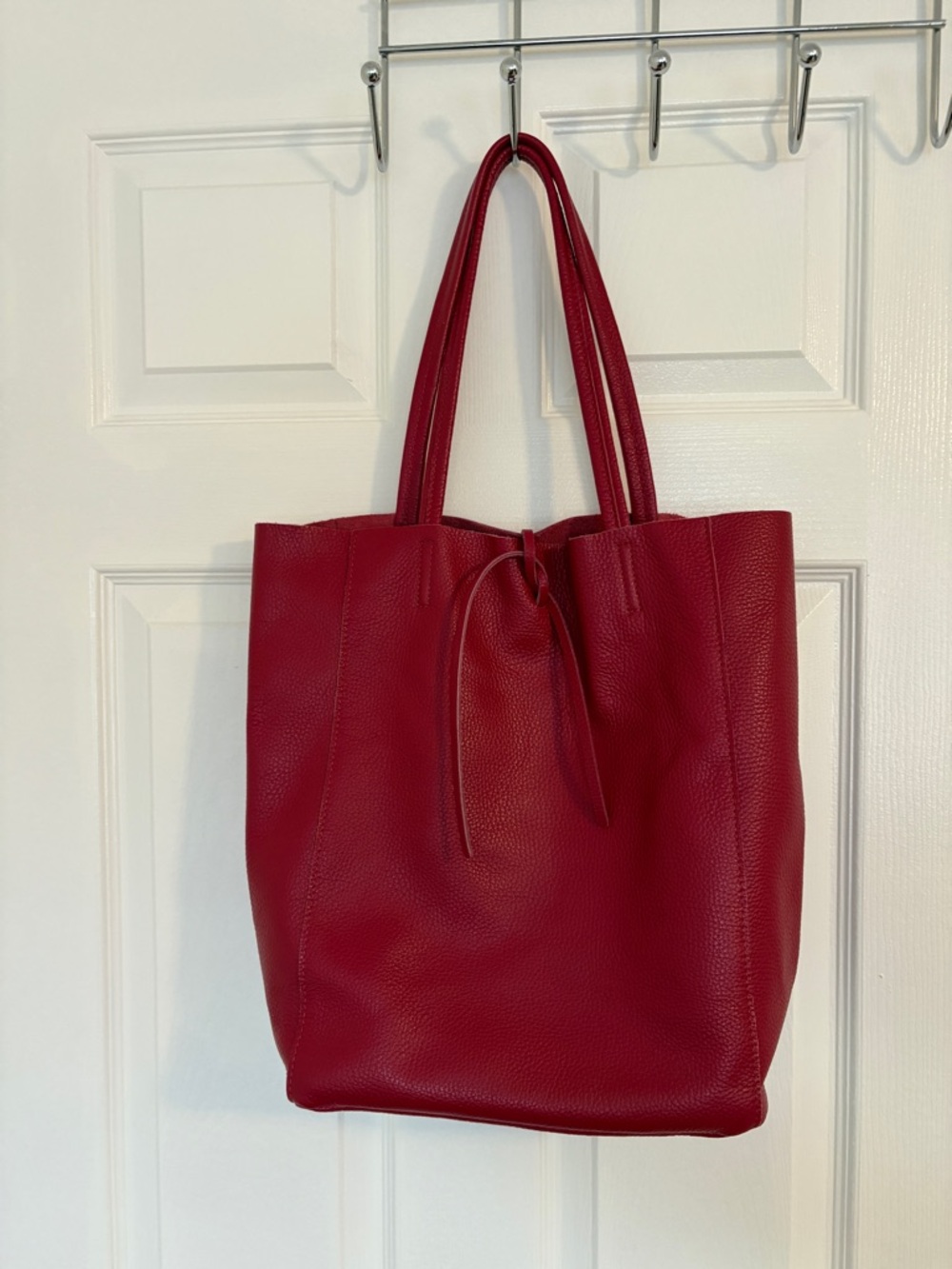 Italian Leather Tote Bag
